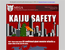 Tablet Screenshot of kaijusafety.com